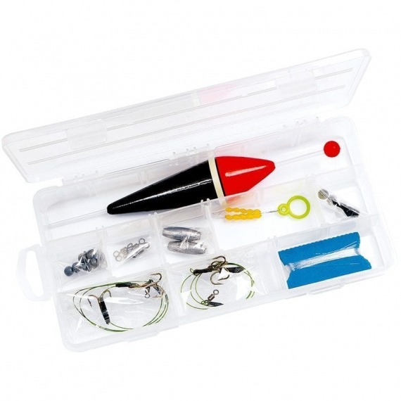 Fladen Box with Float & accessories for Pike dans le groupe Hameçons et terminal tackle / Kits flotteur / Sets flotteurs et plombs l\'adresse Sportfiskeprylar.se (21-10PI)