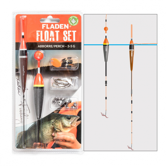 Fladen Flötmete Abborre dans le groupe Hameçons et terminal tackle / Floteurs / Flotteurs carnassiers l\'adresse Sportfiskeprylar.se (21-126)