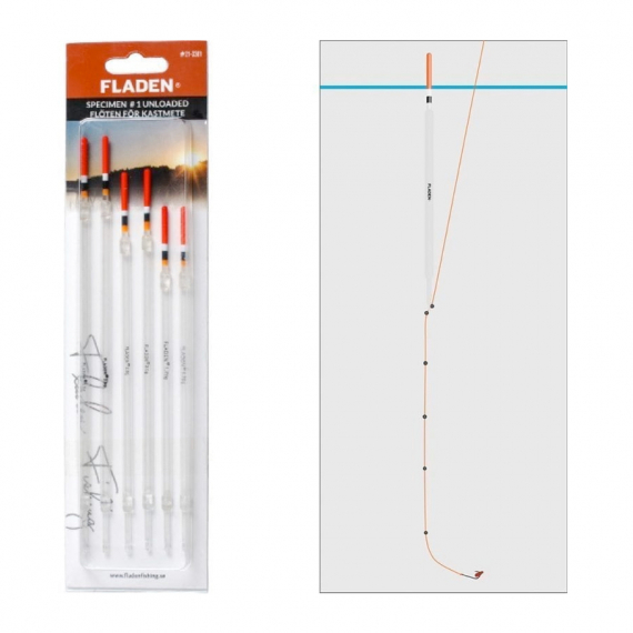 Fladen Flöte Specimen No 1, 1-1,5-2g dans le groupe Hameçons et terminal tackle / Floteurs / Flotteurs specimen et coup l\'adresse Sportfiskeprylar.se (21-3301)