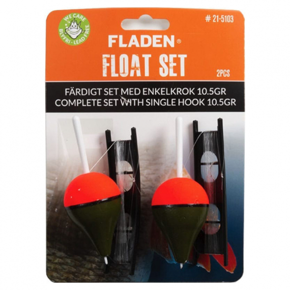 Fladen Slotted Bung Float Set 10.5g (2-pack) dans le groupe Hameçons et terminal tackle / Floteurs l\'adresse Sportfiskeprylar.se (21-5103)