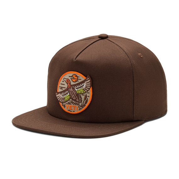 Yeti Bftw Duck Flat Brim Hat - Dark Brown dans le groupe Habits et chaussures / Chapeau de peche, casquette peche / Casquettes / Casquettes snapback l\'adresse Sportfiskeprylar.se (21023007885)