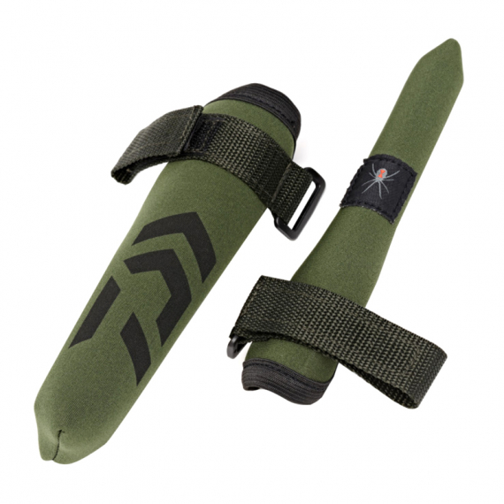 Daiwa Black Widow Top N Tail Covers dans le groupe Stockage / Fourreau canne a peche / Chausettes de cannes et fourreaux l\'adresse Sportfiskeprylar.se (214471)