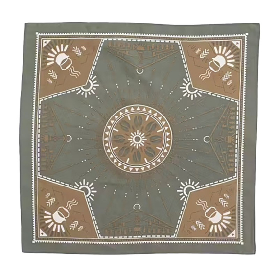 Lemmel Scarf/Bandana 58x58cm Frimärket Green dans le groupe Habits et chaussures / Habits / Foulards et masques / Foulards l\'adresse Sportfiskeprylar.se (21725632)