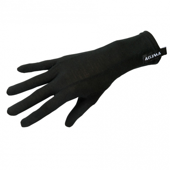 Lightwool Liner Gloves Unisex Jet Black, Large dans le groupe Habits et chaussures / Habits / Gant peche l\'adresse Sportfiskeprylar.se (217523001-06)