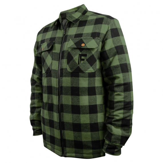 Fladen Forest Insulated Shirt Green/Black dans le groupe Habits et chaussures / Habits / Chemises l\'adresse Sportfiskeprylar.se (22-84842-Sr)