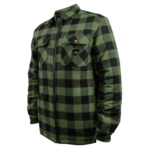 Fladen Forest Insulated Shirt Green/Black dans le groupe Habits et chaussures / Vêtements / Chemises l\'adresse Sportfiskeprylar.se (22-84842-Sr)