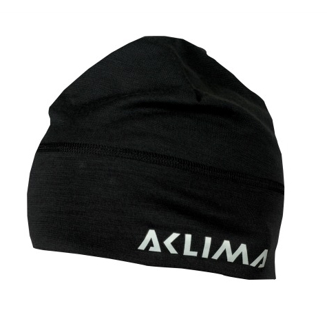 Aclima Lightwool Beanie Unisex Jet Black dans le groupe Habits et chaussures / Chapeau de peche, casquette peche / Bérets et chapeaux l\'adresse Sportfiskeprylar.se (221043001-20)