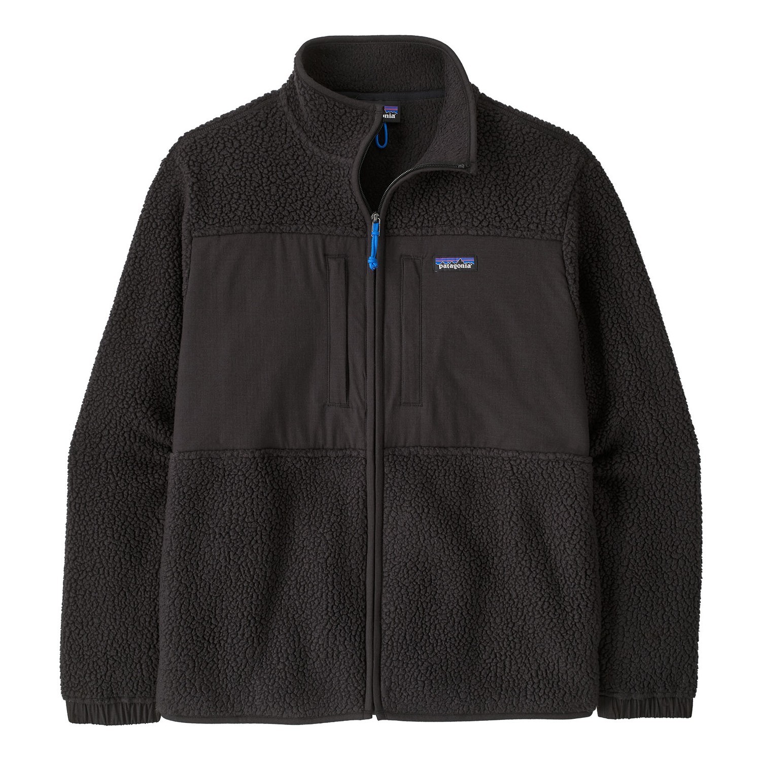 Patagonia M\'s Retro Pile Patch Jacket BLK dans le groupe Habits et chaussures / Vêtements / Vestes de pêche / Vestes polaire l\'adresse Sportfiskeprylar.se (22780-BLK-Sr)