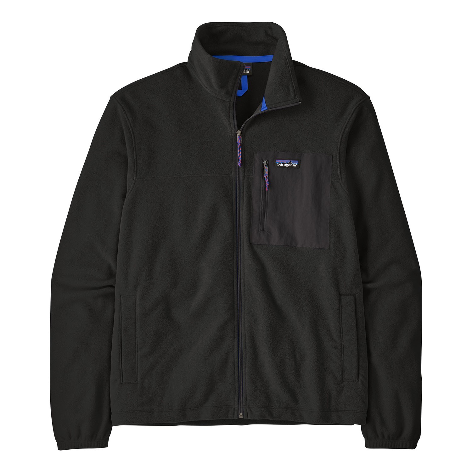 Patagonia M\'s Micro D Patch Pocket Jacket BLK dans le groupe Habits et chaussures / Vêtements / Vestes de pêche / Vestes polaire l\'adresse Sportfiskeprylar.se (23235-BLK-Sr)