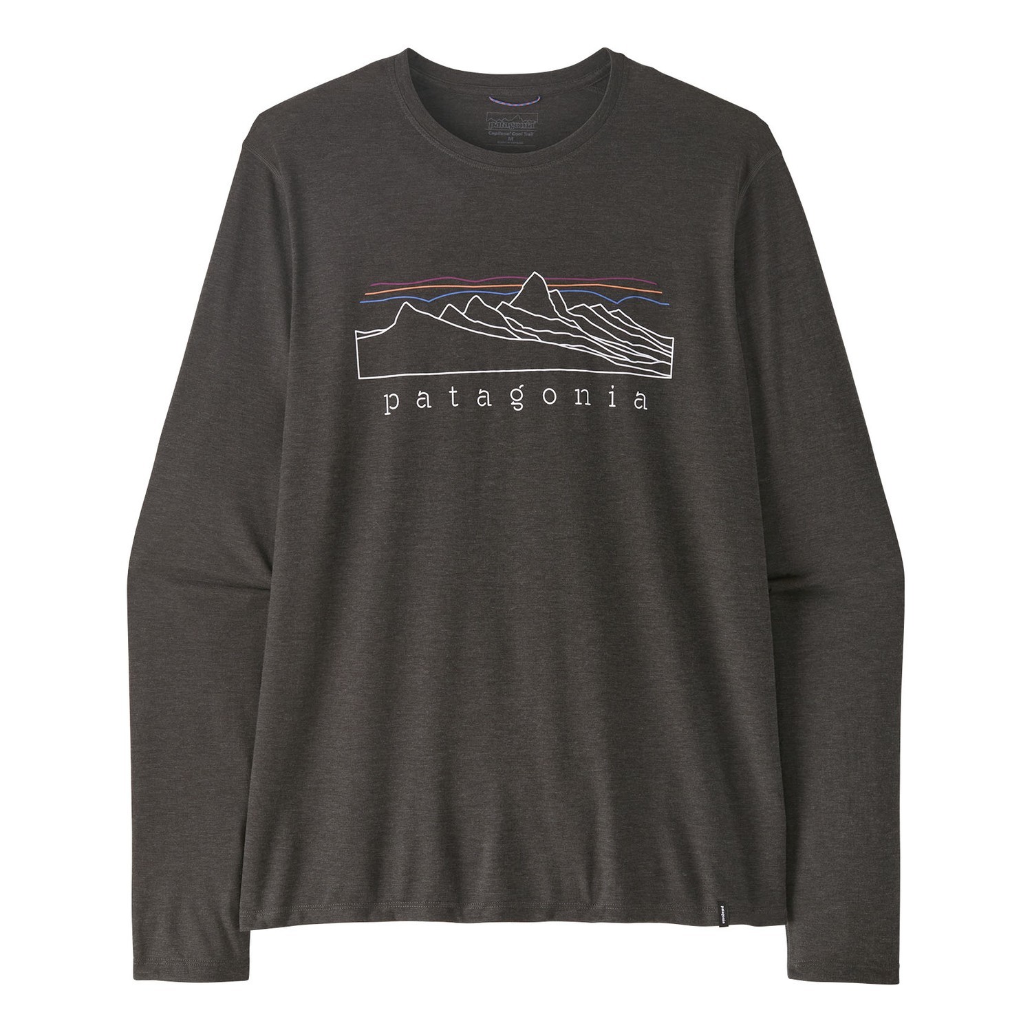 Patagonia M\'s L/S Cap Cool Trail Shirt - Stratapeaks INBK dans le groupe Habits et chaussures / Vêtements / Sweats / T-shirts manches longues l\'adresse Sportfiskeprylar.se (23711-INBK-XXLr)