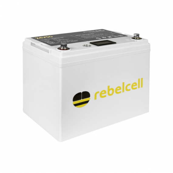 Rebelcell 24V50 Li-ion Battery (1,25 kWh) dans le groupe Électronique marine et bateau / Batteries et chargeurs / Batteries / Batteries lithium l\'adresse Sportfiskeprylar.se (24050REUA1A)