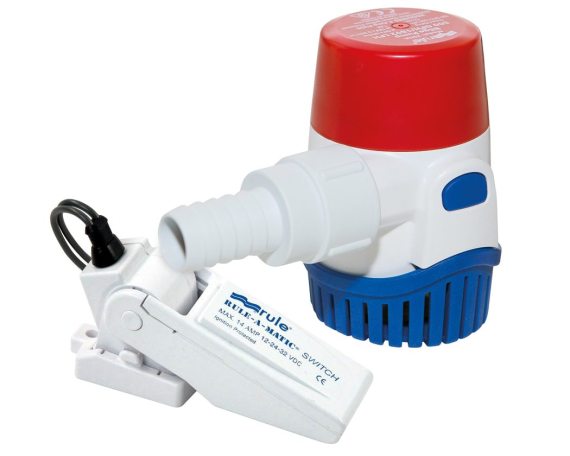 Rule bilge pump 360 m. Level switch.12V dans le groupe Électronique marine et bateau / Installation électrique l\'adresse Sportfiskeprylar.se (24DA-35A)
