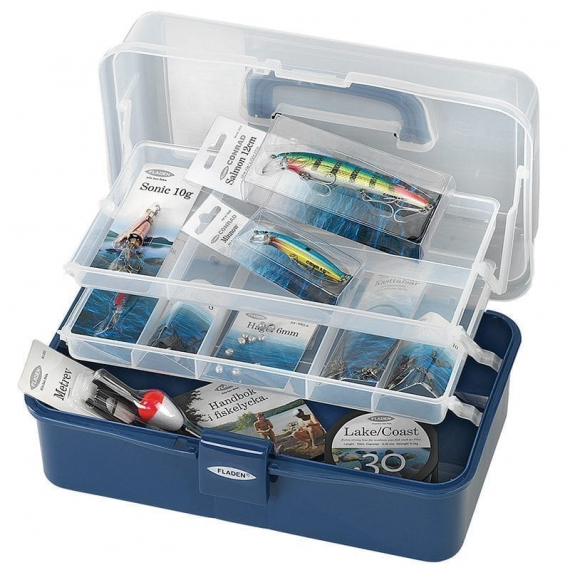 Fladen Fishing Box Two Stories 33X20X15cm for Lakes & Lighter Coastfishing dans le groupe Leurre de la peche / Kits leurres / kits leurres truite et arc-en-ciel l\'adresse Sportfiskeprylar.se (2555)