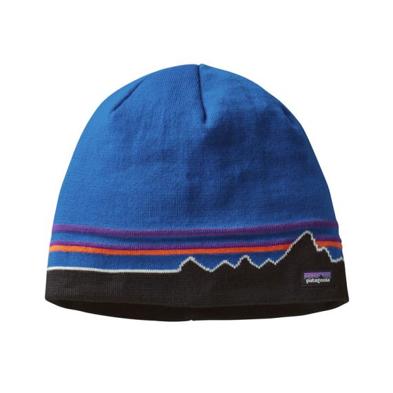 Patagonia Beanie Hat Classic Fitz Roy: Andes Blue dans le groupe Habits et chaussures / Casquettes et chapeaux / Bérets et chapeaux l\'adresse Sportfiskeprylar.se (28860-CZAB-ALL)