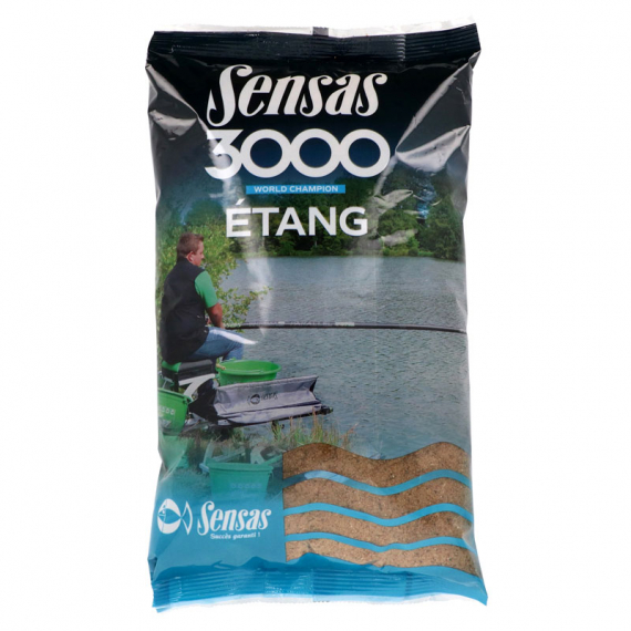 Sensas 3000 Etang 1kg dans le groupe Leurre de la peche / Bouillettes, esches et amorce / Amorces / Amorce l\'adresse Sportfiskeprylar.se (29-00701)