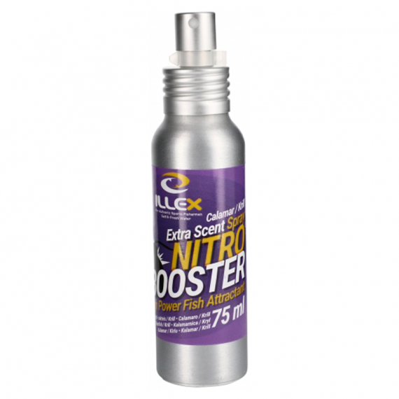 Illex Nitro Booster Squid/Krill Spray Alu 75ml dans le groupe Leurre de la peche / Bouillettes, esches et amorce / Liquides et additifs l\'adresse Sportfiskeprylar.se (29-07305)