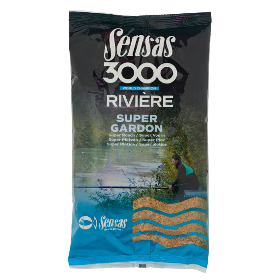 Sensas 3000 Super River Roach 1kg dans le groupe Leurre de la peche / Bouillettes, esches et amorce / Amorces l\'adresse Sportfiskeprylar.se (29-10331)