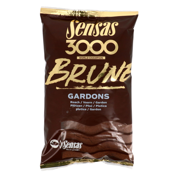 Sensas 3000 Roach Brown 1kg dans le groupe Leurre de la peche / Bouillettes, esches et amorce / Amorces l\'adresse Sportfiskeprylar.se (29-10561)