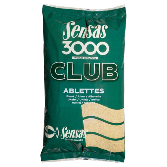 Sensas 3000 Club Ablettes 1kg dans le groupe Leurre de la peche / Bouillettes, esches et amorce / Amorces / Amorce l\'adresse Sportfiskeprylar.se (29-10891)
