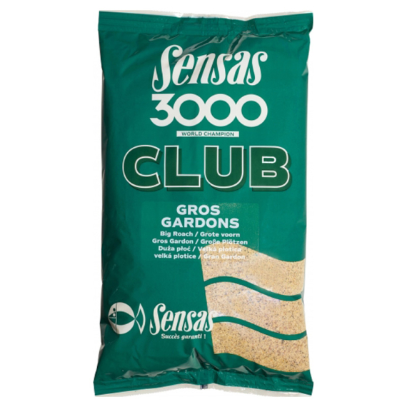Sensas 3000 Club Gros Gardons 2,5kg dans le groupe Leurre de la peche / Bouillettes, esches et amorce / Amorces / Amorce l\'adresse Sportfiskeprylar.se (29-11323)