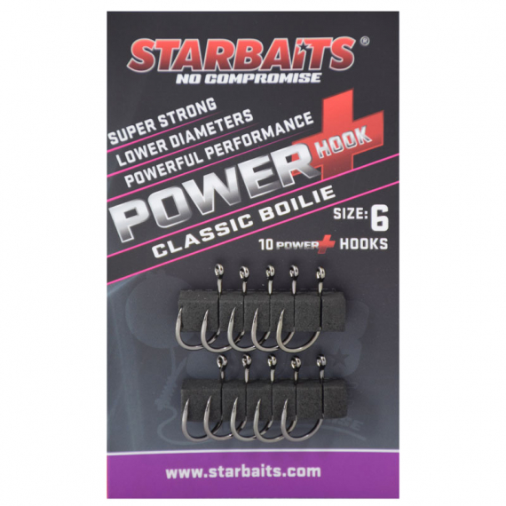 Starbaits Power Hook Classic Boilie Size 6 dans le groupe Hameçons et terminal tackle / Hamecon peche / Hameçon carpe l\'adresse Sportfiskeprylar.se (29-34478)