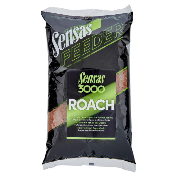 Sensas Feeder 3000 Roach 1kg dans le groupe Leurre de la peche / Bouillettes, esches et amorce / Amorces l\'adresse Sportfiskeprylar.se (29-43719)