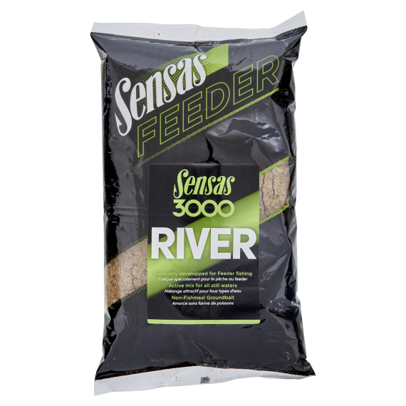Sensas Feeder 3000 River 1kg dans le groupe Leurre de la peche / Bouillettes, esches et amorce / Amorces l\'adresse Sportfiskeprylar.se (29-43729)