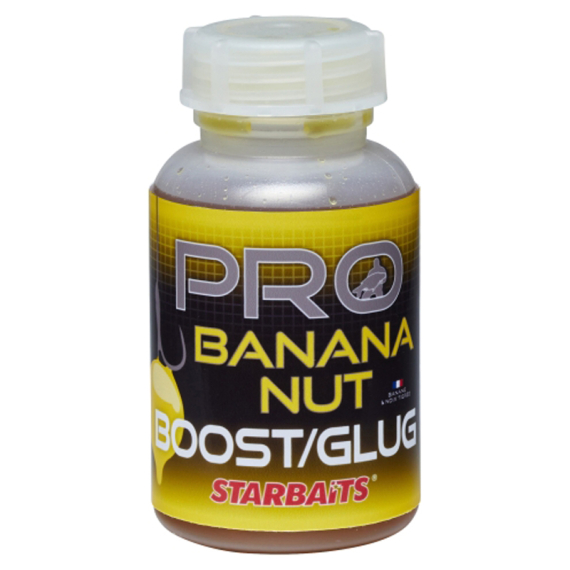 Starbaits Pro Banana Nut Boost 200ml dans le groupe Leurre de la peche / Bouillettes, esches et amorce / Liquides et additifs l\'adresse Sportfiskeprylar.se (29-44861)