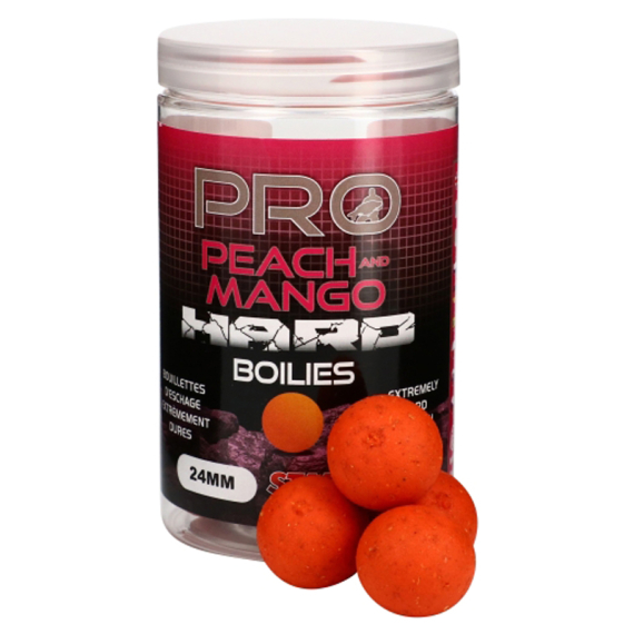 Starbaits Pro Peach & Mango Hard Hook Bait - 20mm dans le groupe Leurre de la peche / Bouillettes, esches et amorce / Bouillette, bouillette carpe l\'adresse Sportfiskeprylar.se (29-64430)