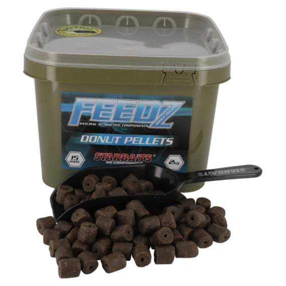 Starbaits Pellet Feedz Donuts 2kg dans le groupe Leurre de la peche / Bouillettes, esches et amorce / Pellets l\'adresse Sportfiskeprylar.se (29-64927r)
