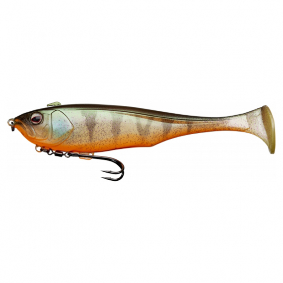 Illex Dunkle 7\'\' 19,5cm, 62g - Agressive Perch dans le groupe Leurre de la peche / Leurre souple / Jigs à brochets l\'adresse Sportfiskeprylar.se (29-72108)