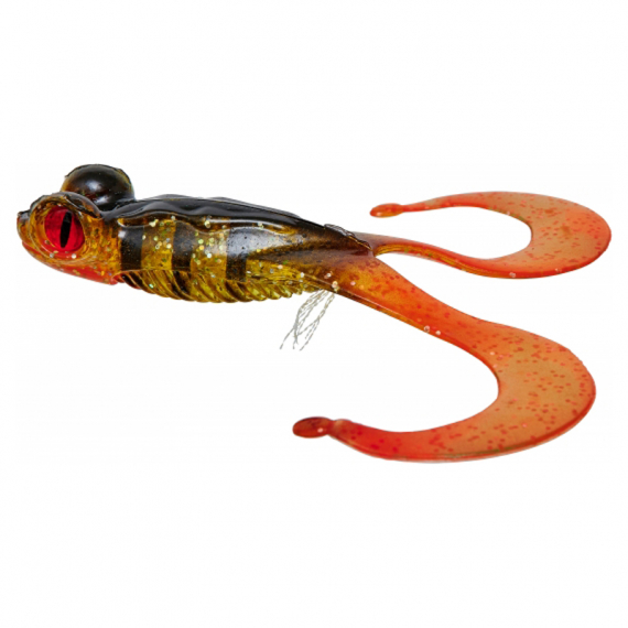 Gunki Bull Frog 130 - Ghost Stripe Frog dans le groupe Leurre de la peche l\'adresse Sportfiskeprylar.se (29-76739)