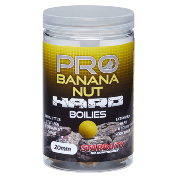 Starbaits Pro Banana Nut Hard Hook Bait - 20mm dans le groupe Leurre de la peche / Bouillettes, esches et amorce / Bouillette, bouillette carpe l\'adresse Sportfiskeprylar.se (29-84290)