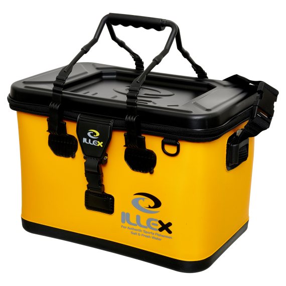 Illex Bakkan Boat Deluxe 40 Yellow dans le groupe Stockage / Sac de peche / Sacs à leurres l\'adresse Sportfiskeprylar.se (29-87893)