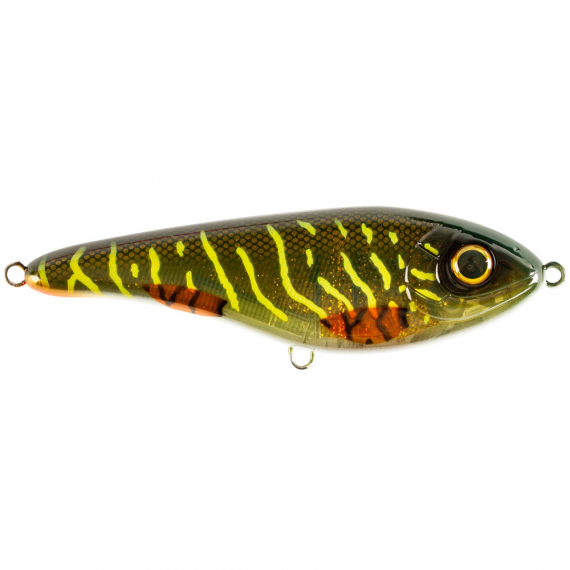 Buster Jerk, sinking, 15cm, Green Motoroil Pike UV dans le groupe Leurre de la peche / Jerkbait l\'adresse Sportfiskeprylar.se (29-EG048-C755G)