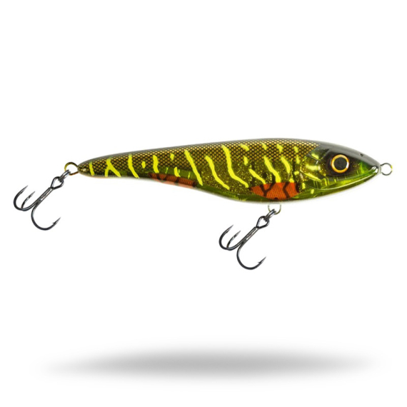 Big Bandit suspending, 19,6cm, Green Motoroil Pike UV dans le groupe Leurre de la peche / Jerkbait l\'adresse Sportfiskeprylar.se (29-EG078SP-C755G)