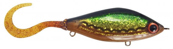 TrueGlide Guppie Jr Sinking 11cm 70g Söder Custom - Motoroil Glitter dans le groupe Leurre de la peche / Jerkbait l\'adresse Sportfiskeprylar.se (29-EG208A-SP18G)