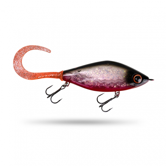 TrueGlide Guppie Jr Sinking 11cm 70g Söder Custom - Red Ghost Flash dans le groupe Leurre de la peche / Jerkbait l\'adresse Sportfiskeprylar.se (29-EG208A-Z411-8)
