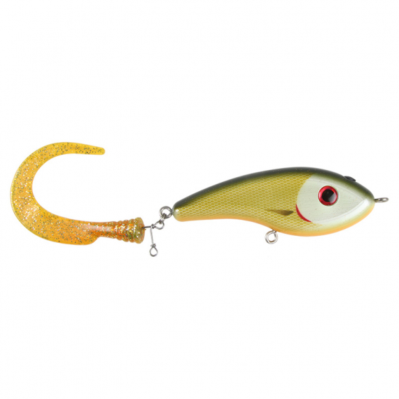 Strike Pro Catchy 13cm Deal dans le groupe Leurre de la peche / Tail baits et leurres hybrides l\'adresse Sportfiskeprylar.se (29-EG230-A249-3Dr)