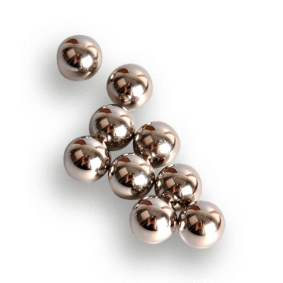 Strike Pro Catchy Spare Stainless Balls - 9pcs dans le groupe Hameçons et terminal tackle l\'adresse Sportfiskeprylar.se (29-EG230-RS)