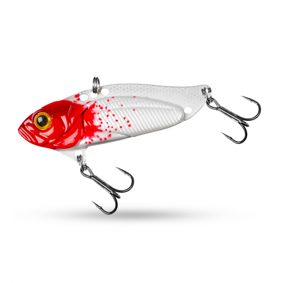 Astro Vibe UV 5,5cm, 17g Söder Custom - Red Head dans le groupe Leurre de la peche / Appâts vibrants l\'adresse Sportfiskeprylar.se (29-PJG005BUV-Z411-14)