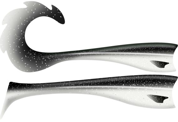 Hali Bandit 360gr, Coalfish Pearl dans le groupe Leurre de la peche / Leurre pêche en mer / Leurres souples de pêche en mer l\'adresse Sportfiskeprylar.se (29-SP078SW-204)