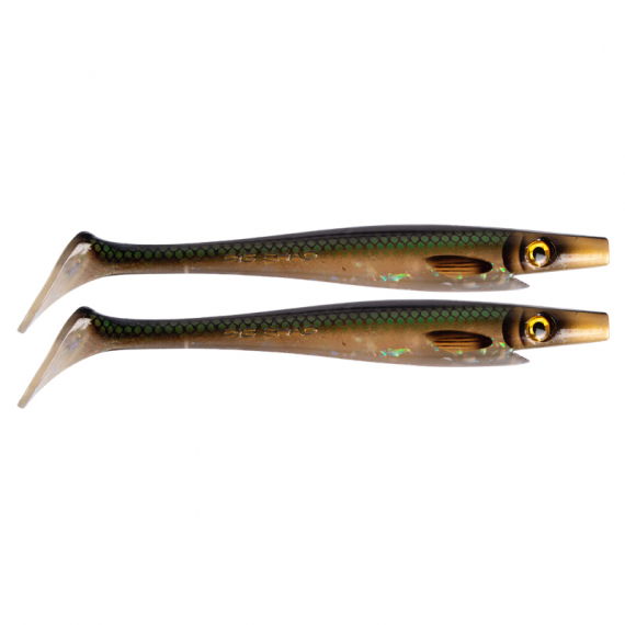 Pig Shad Jr, 20cm, 50g - Emerald Herring - 2pcs dans le groupe Leurre de la peche / Leurre souple / Jigs à brochets l\'adresse Sportfiskeprylar.se (29-SP172C-146)