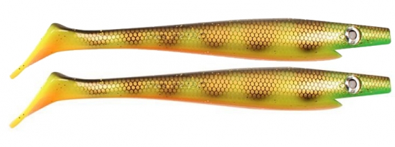 Pig Shad Junior 20cm - Orange Belly Perch dans le groupe Leurre de la peche / Leurre souple / Jigs à brochets l\'adresse Sportfiskeprylar.se (29-SP172C-C039)