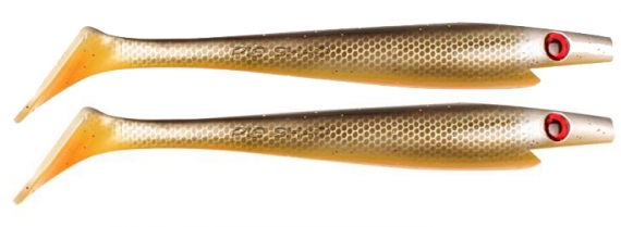 Pig Shad Junior 20cm - Skitmört dans le groupe Leurre de la peche / Leurre souple / Jigs à brochets l\'adresse Sportfiskeprylar.se (29-SP172C-C041)