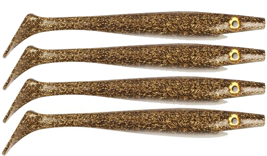 Pig Shad 15cm Nano Size (4-pack) - Retriver dans le groupe Leurre de la peche / Leurre souple / Jigs à brochets l\'adresse Sportfiskeprylar.se (29-SP172D-111)