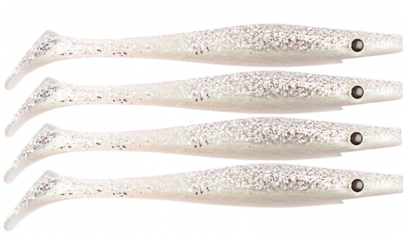 Pig Shad 15cm Nano Size (4-pack) - Ice Shad dans le groupe Leurre de la peche / Leurre souple / Jigs à brochets l\'adresse Sportfiskeprylar.se (29-SP172D-C014)
