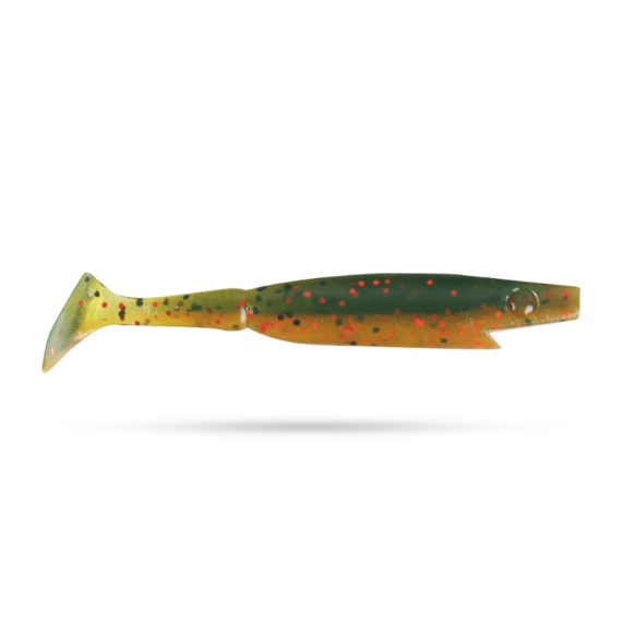Piglet Shad, 8,5cm, 4g - Chartreuse Mullet - 8pcs dans le groupe Leurre de la peche / Leurre souple / Jigs pour perches et pour sandres l\'adresse Sportfiskeprylar.se (29-SP172F-C026)