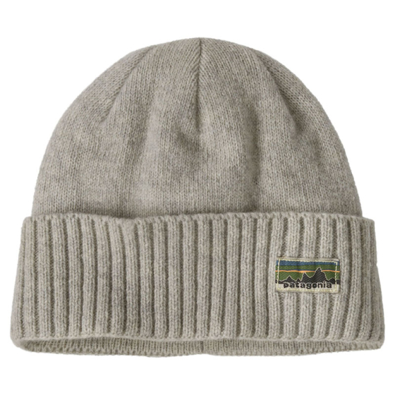Patagonia Brodeo Beanie OG Legacy Label: Crisp Grey dans le groupe Habits et chaussures / Chapeau de peche, casquette peche / Bérets et chapeaux l\'adresse Sportfiskeprylar.se (29206-OGLC-ALL)