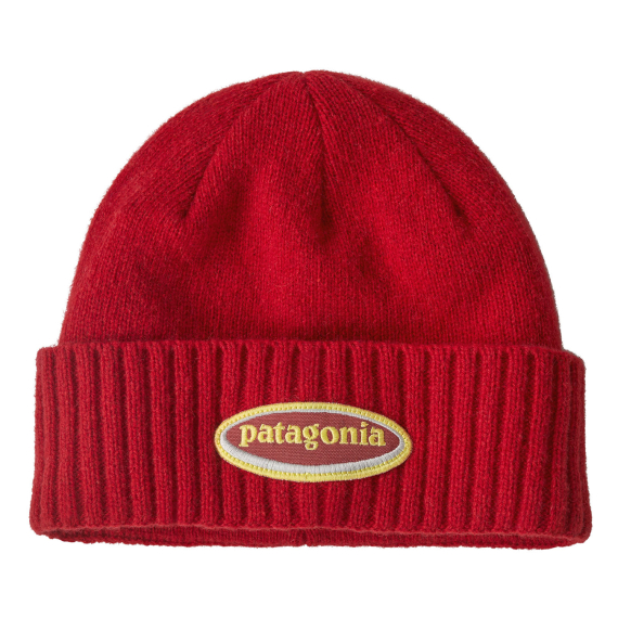 Patagonia Brodeo Beanie OLRD dans le groupe Habits et chaussures / Chapeau de peche, casquette peche / Bérets et chapeaux l\'adresse Sportfiskeprylar.se (29206-OLRD-ALL)